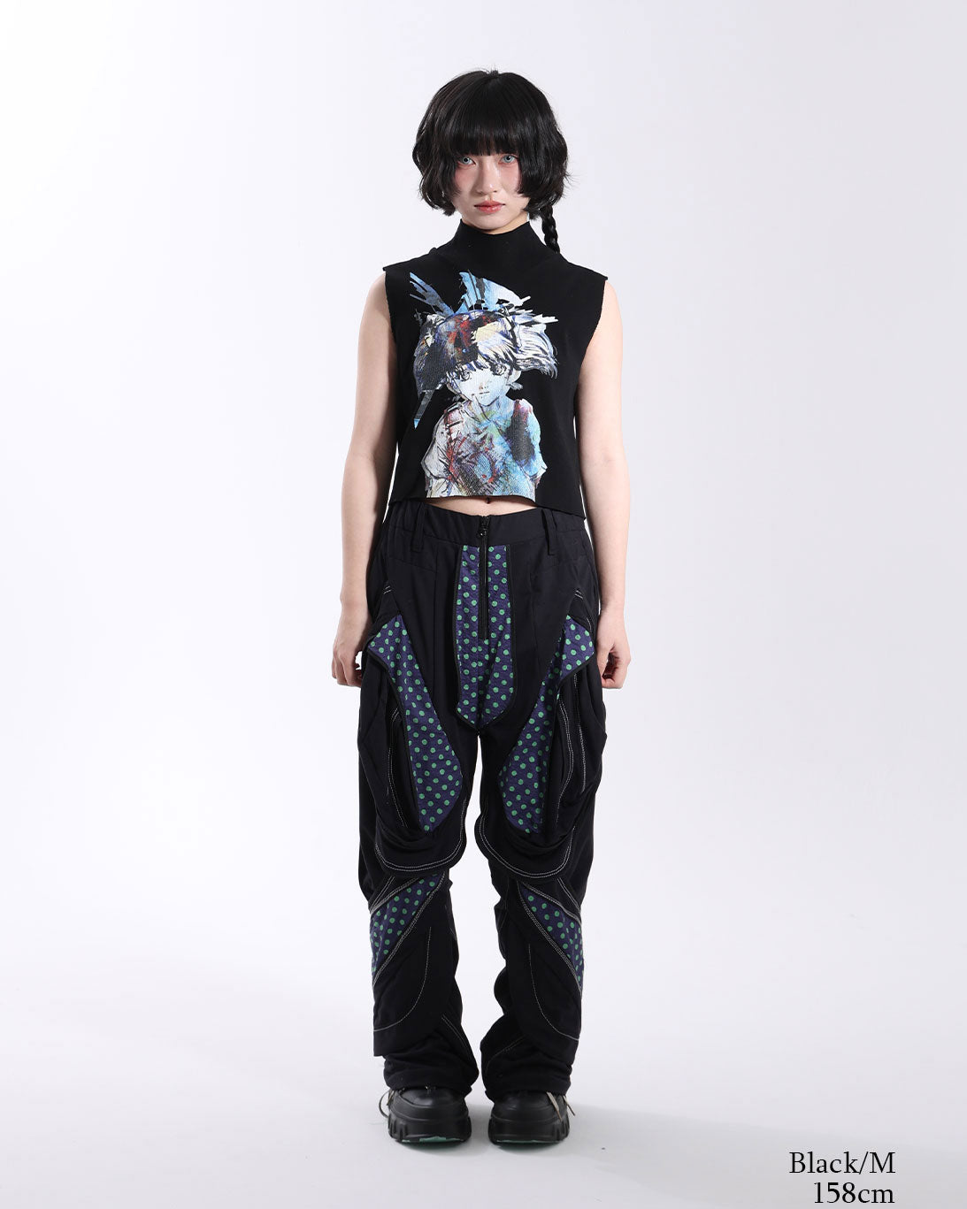 PRE-Graphic Rib Tank Top