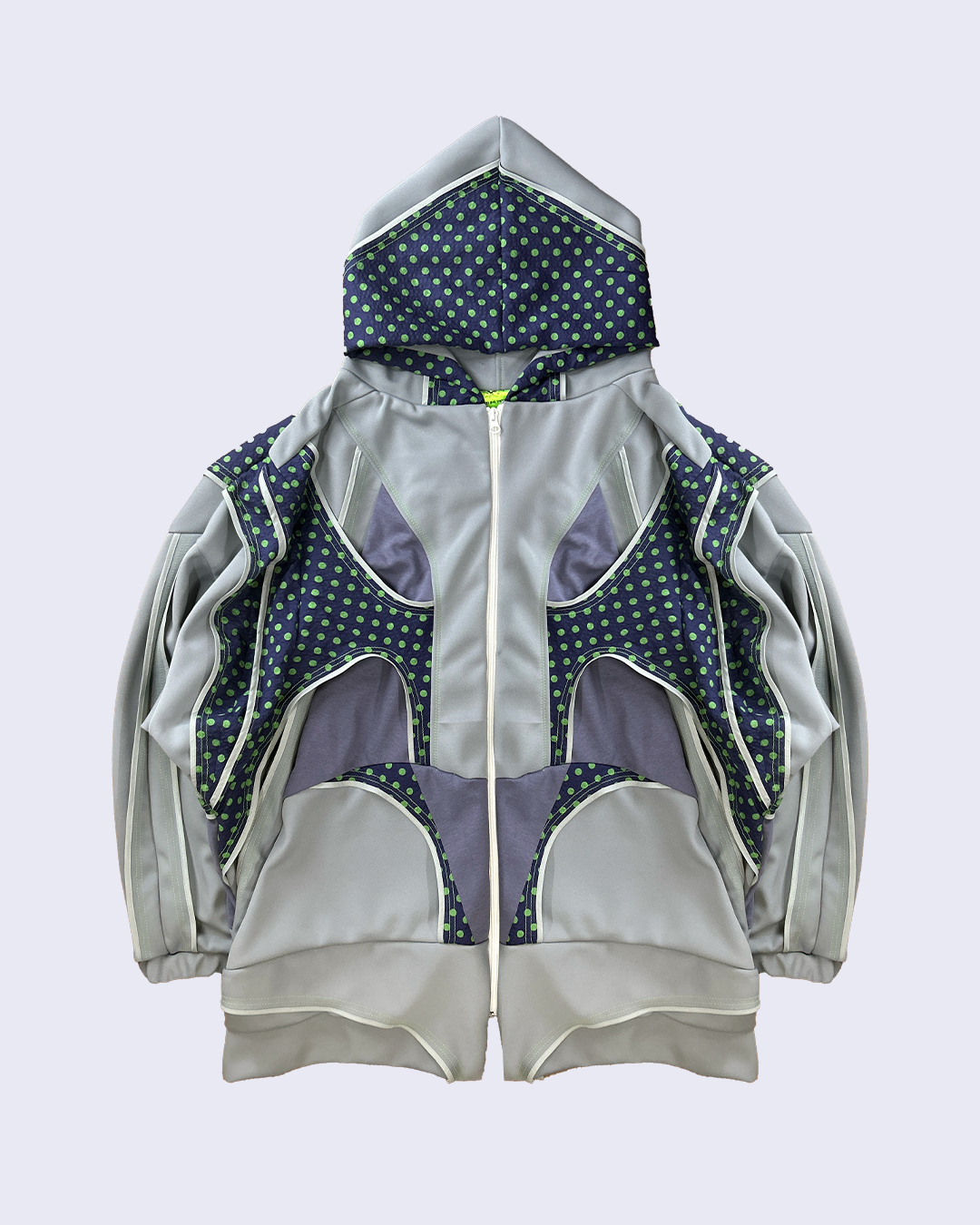 Valkyrie Big Hoodie-Gray-