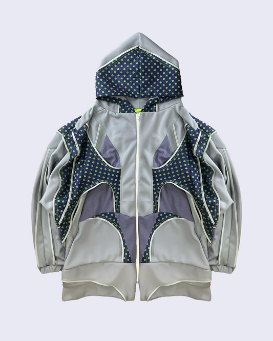Valkyrie Big Hoodie-Gray-
