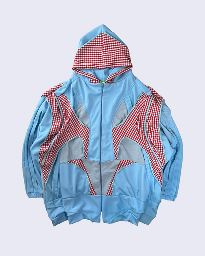 Valkyrie Big Hoodie-Light Blue-