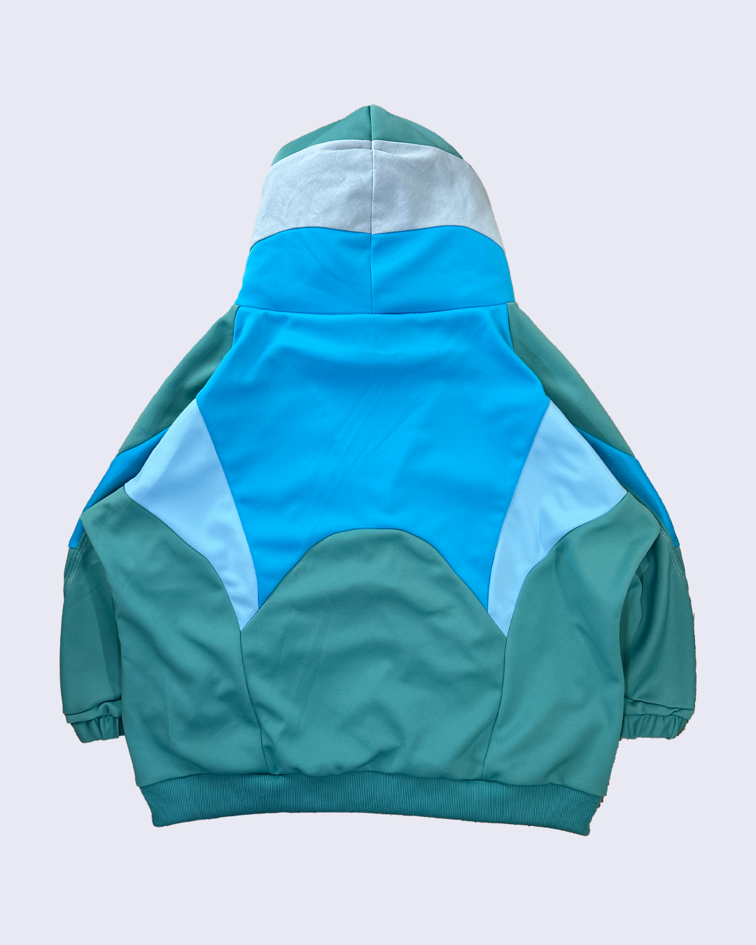 Surya Big Cross Hoodie-Green-