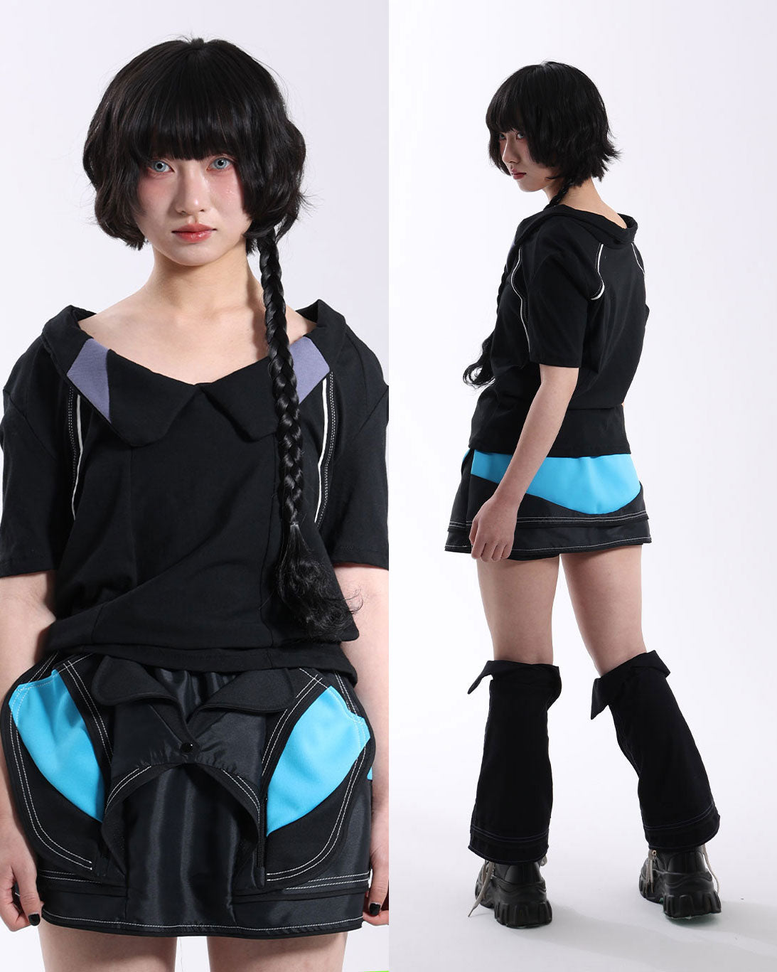 PRE-Over Cowl Neck Top