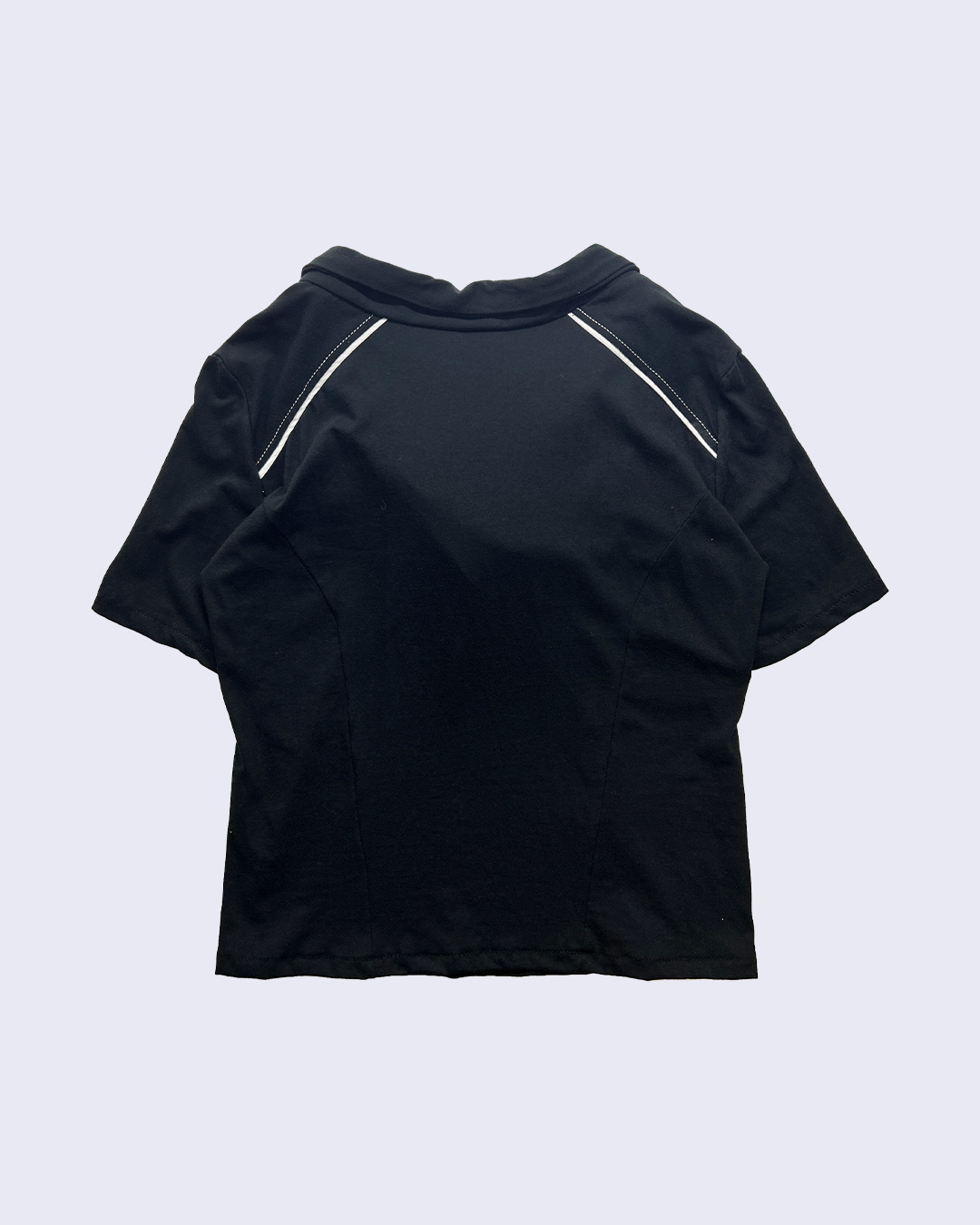 Over Cowl Neck Top-Black-