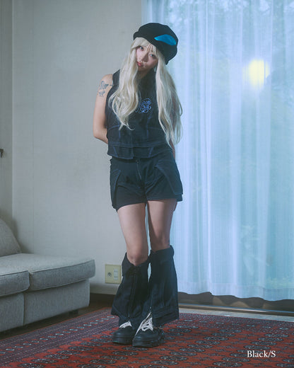 PRE-Dual Pocket Overlay Shorts