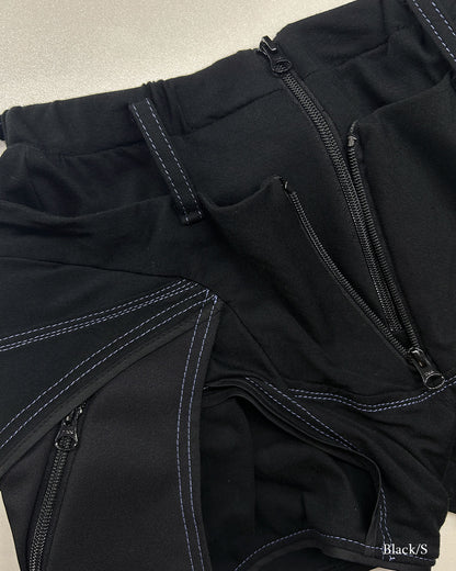 PRE-Dual Pocket Overlay Shorts