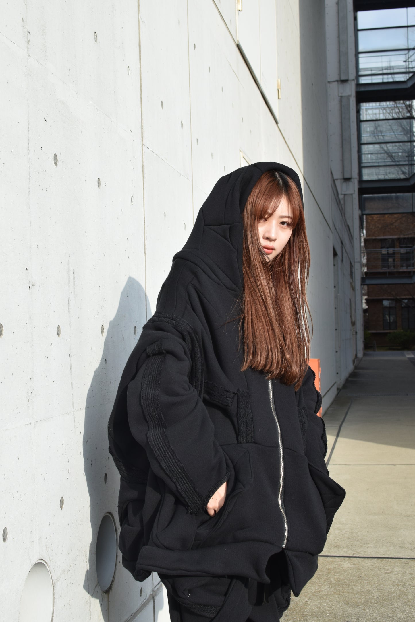 【Pre-Order】Valkyrie Heavyweight Sweat Hoodie Ink:Black