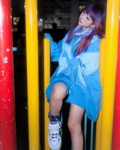 【Pre-Order】Valkyrie big hoodie Ink:Green