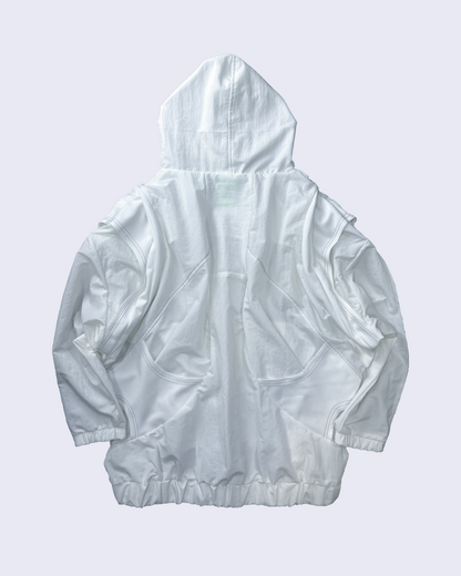 LIM25AW_Nylon Valkyrie Big Hoodie-White-
